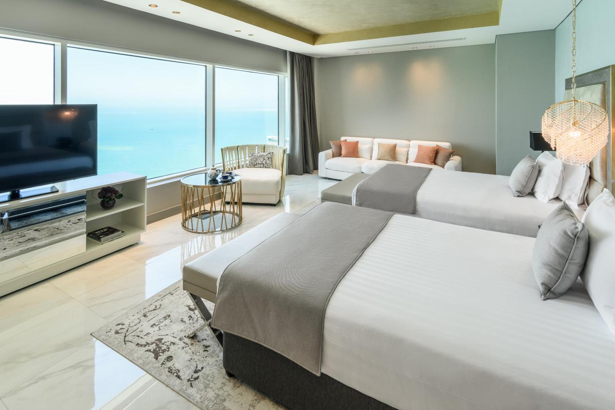 Centara West Bay Hotel & Residences Доха Екстериор снимка Deluxe Ocean View Room